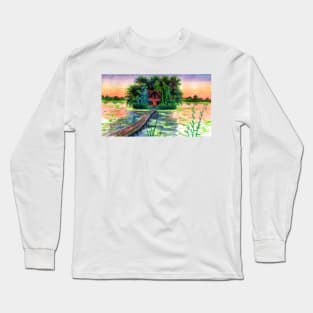 House on the lake Long Sleeve T-Shirt